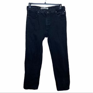 Harley Davidson Straight Leg Black Jeans 38 x 34